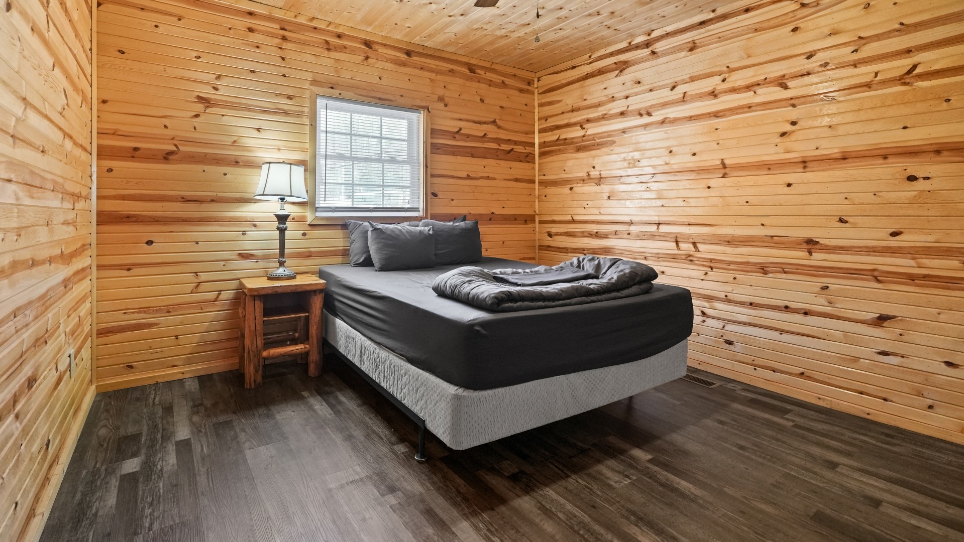Corey's Cabin bedroom