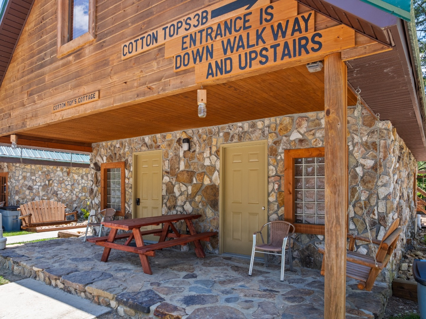Cotton Top A patio