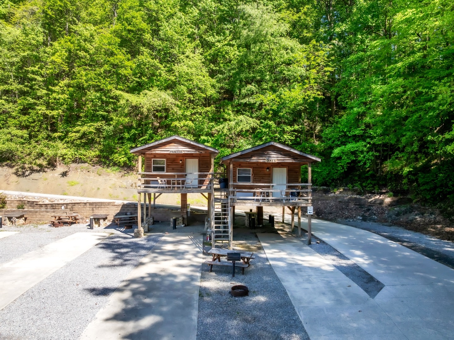 Princess Cabin aerial