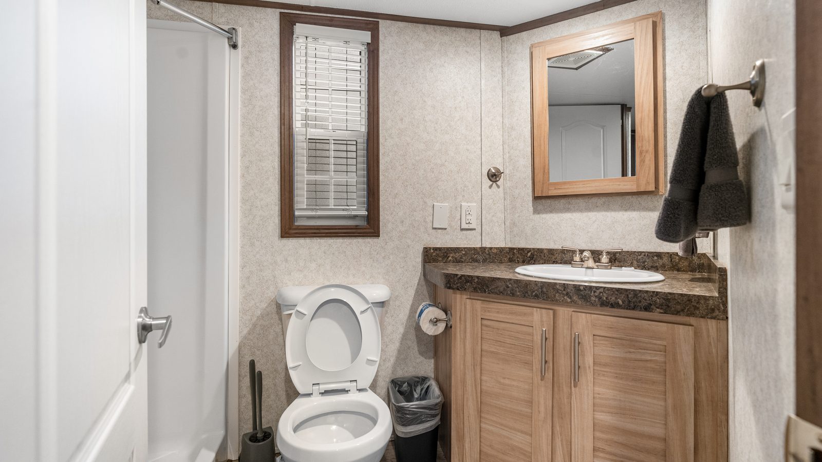 Full bathroom with vanity
