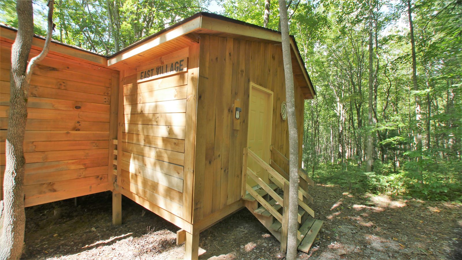 East Village treehouse exterior