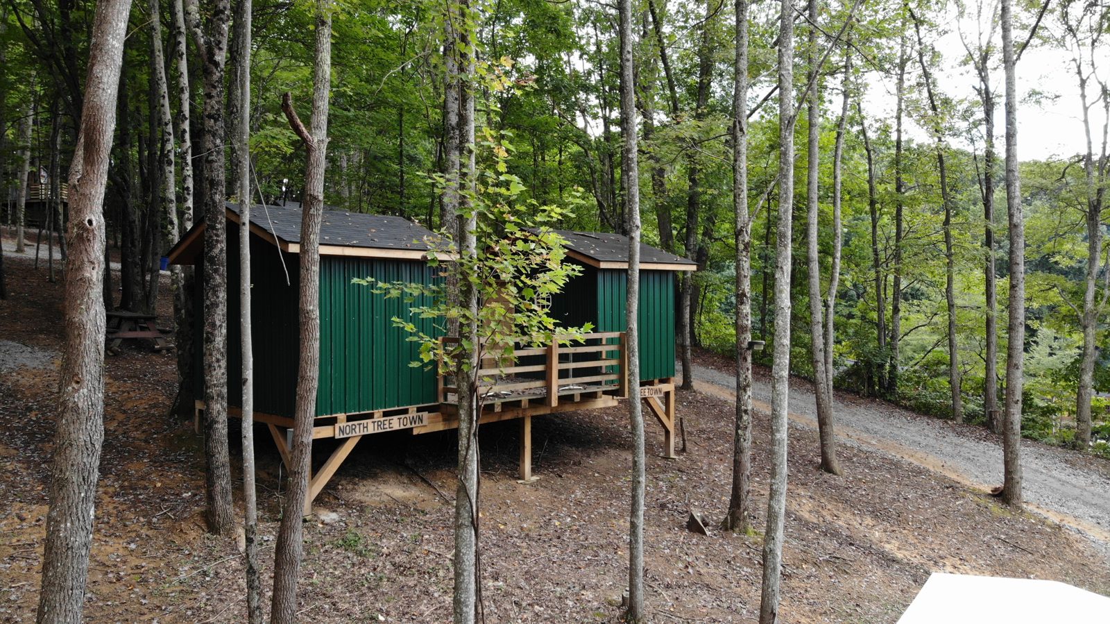 North Treetown treehouse exterior