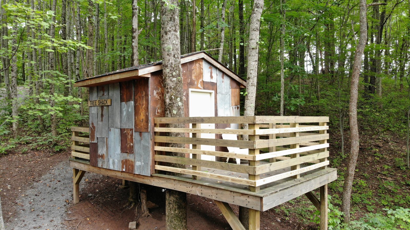 Tree Shack treehouse exterior