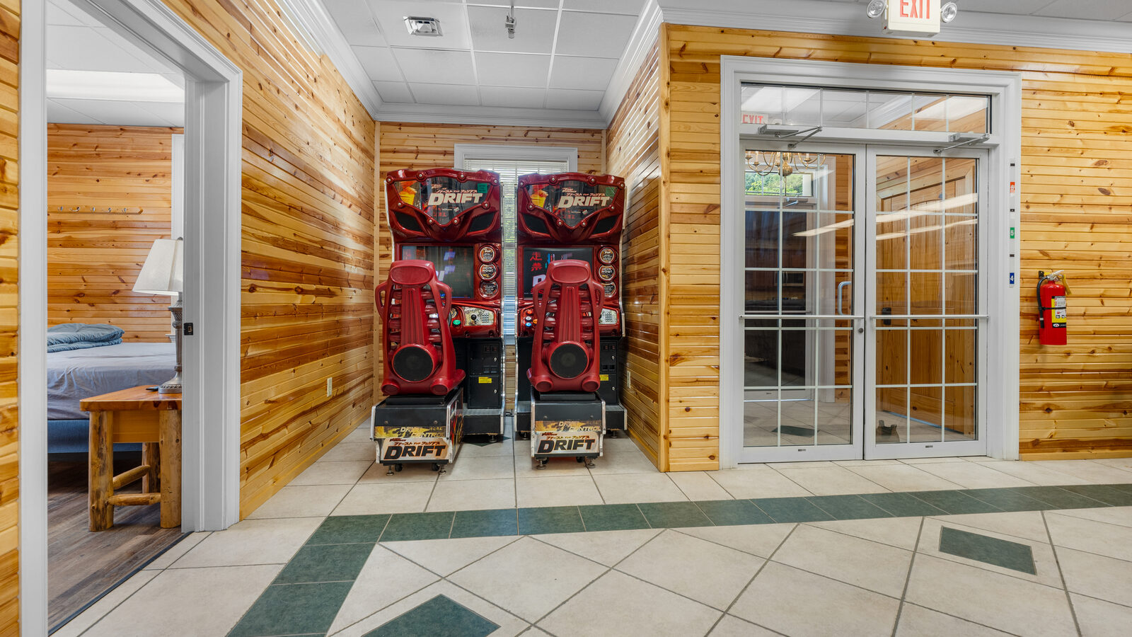 Arcade game area