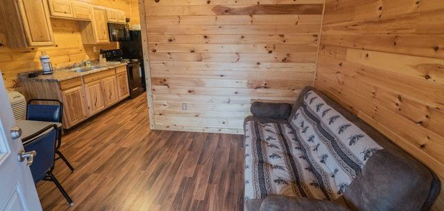 Living area with futon
