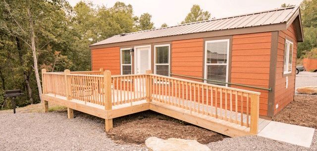 Deluxe Cottage — Handicap Friendly at Buffalo Trail VA