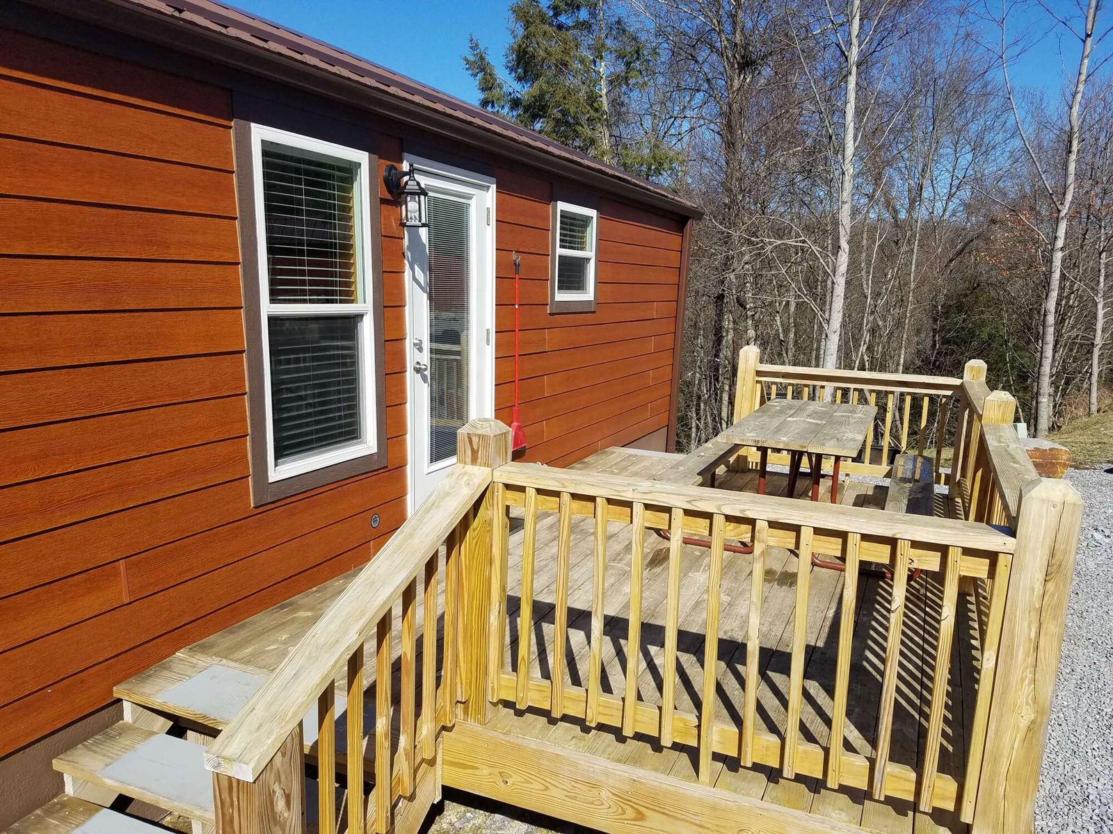 Deck and entry
