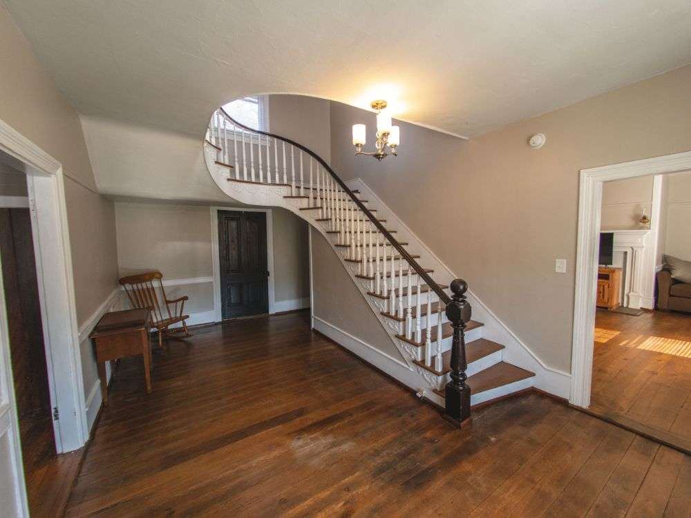Entry hall and staircase