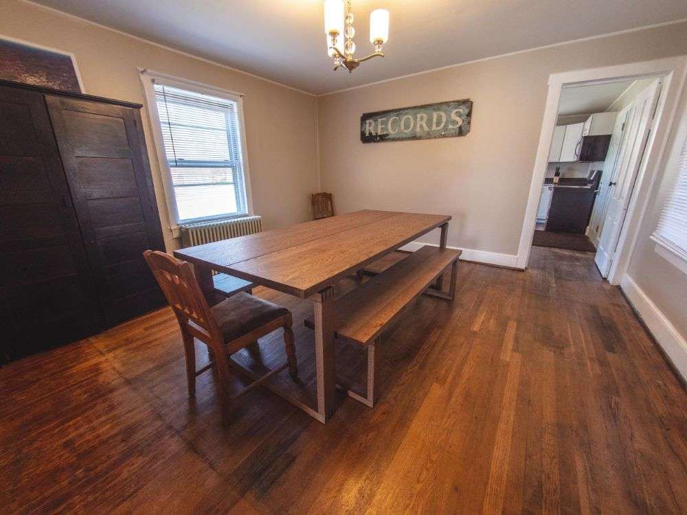 Dining room table